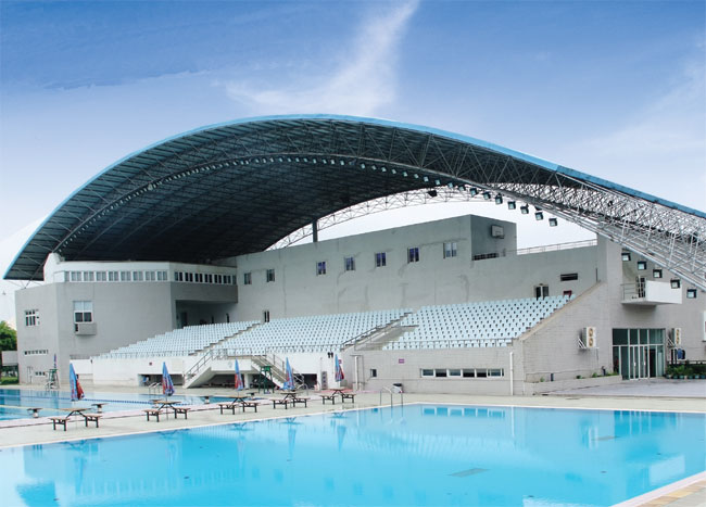 巩义游泳馆网架